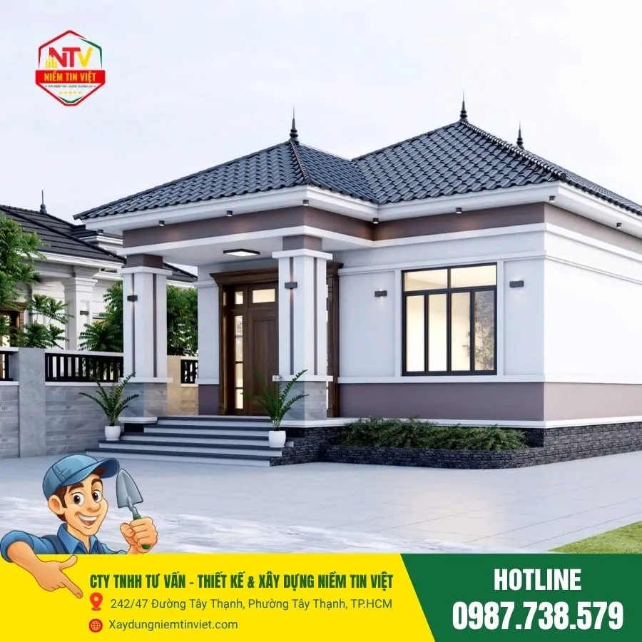 Mẫu nhà cấp 4 đẹp