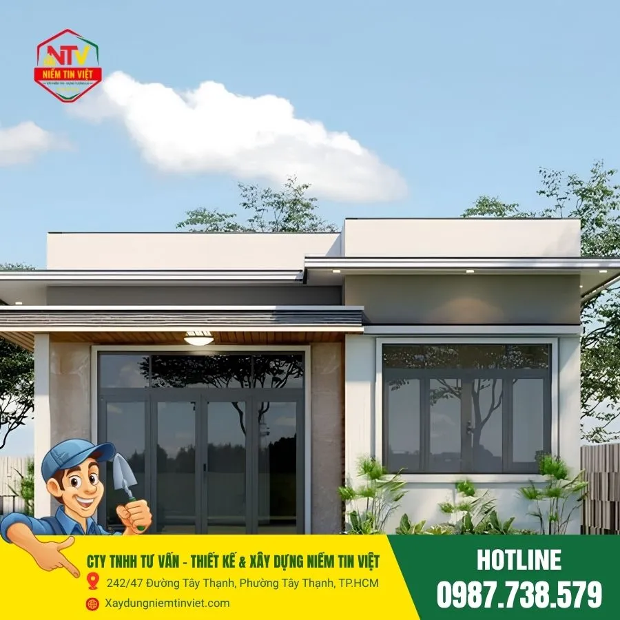 Mẫu nhà cấp 4 đẹp