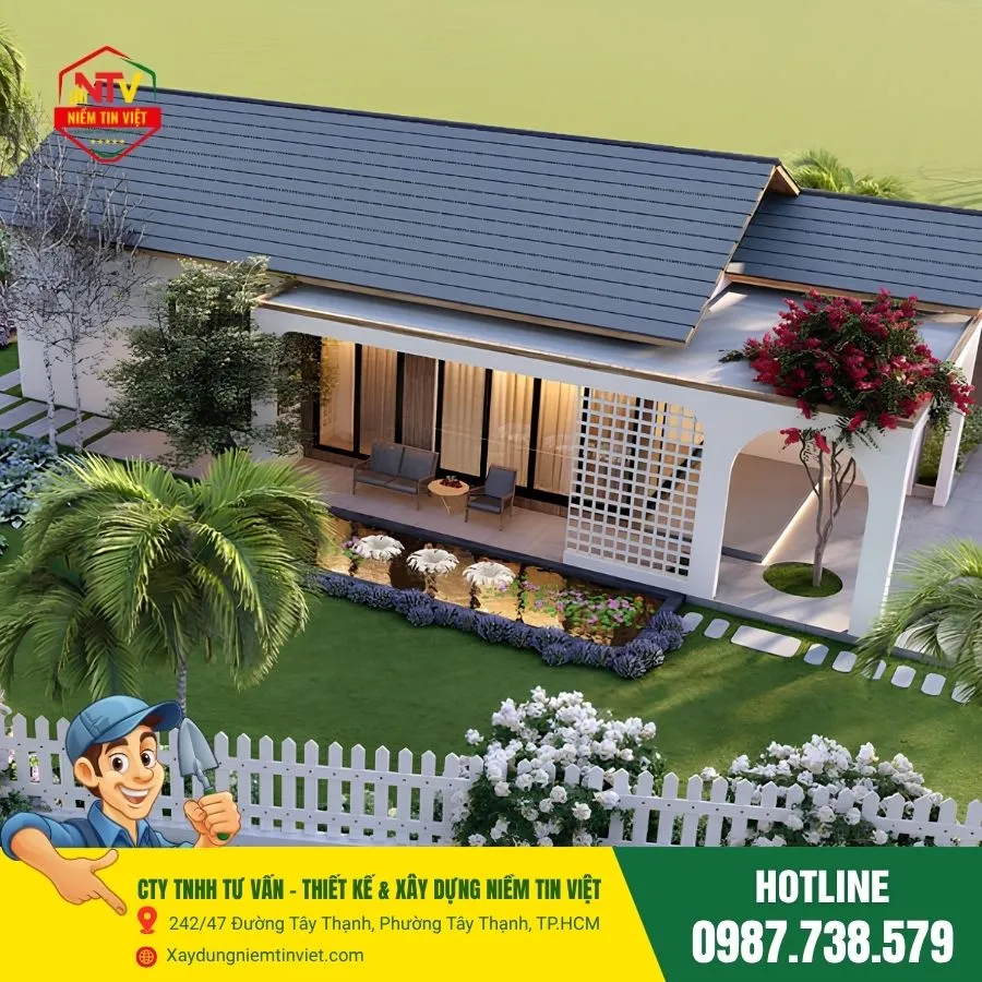 Mẫu nhà cấp 4 đẹp