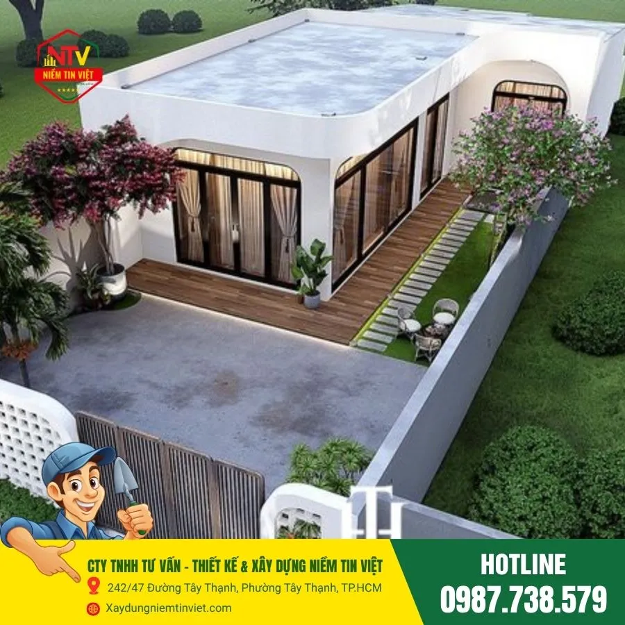 Mẫu nhà cấp 4 đẹp
