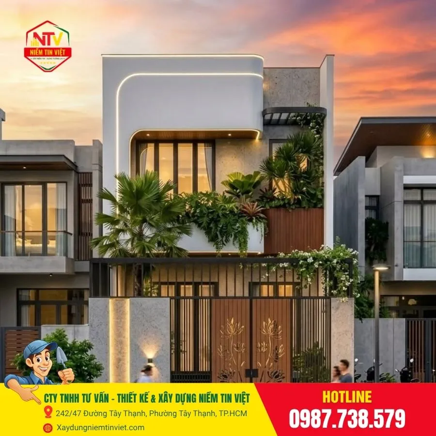 Chi phí xây nhà phố