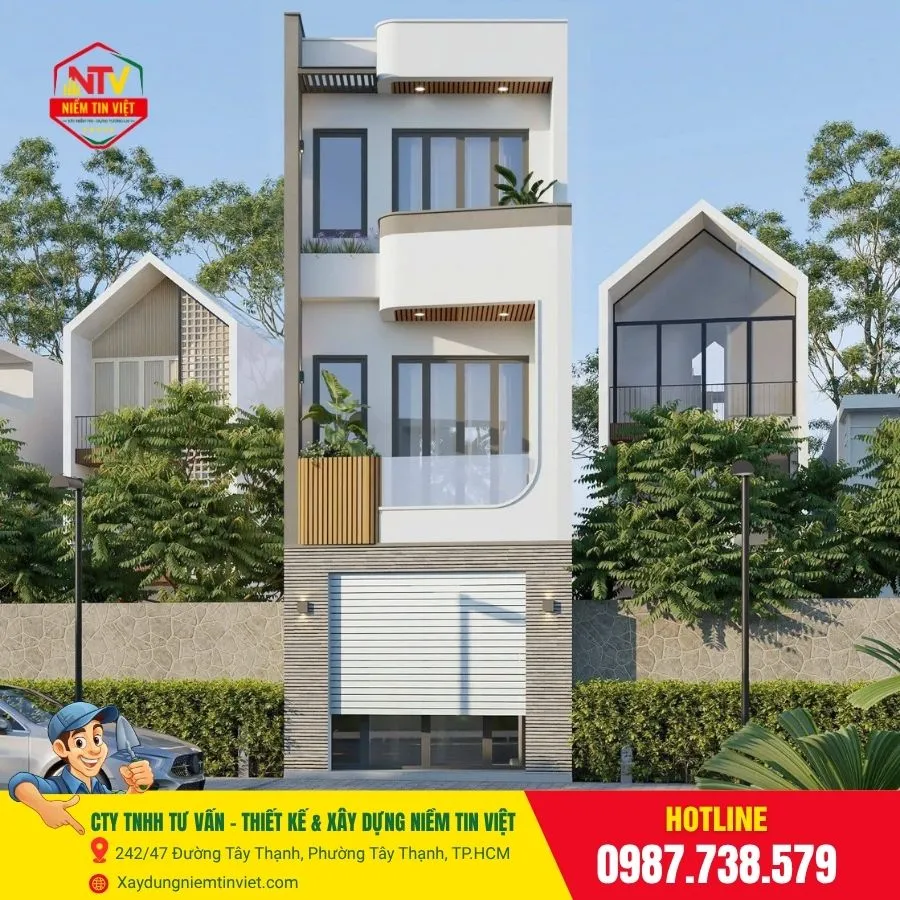 Chi phí xây nhà phố