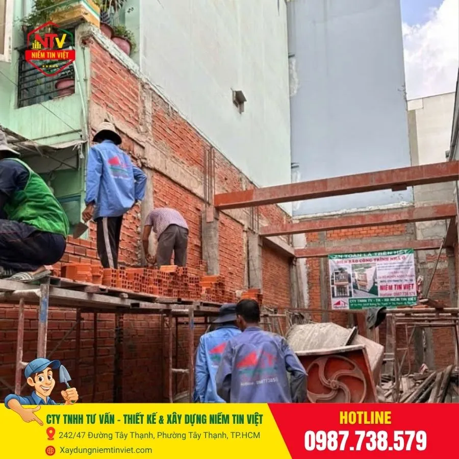 Chi phí xây nhà phố