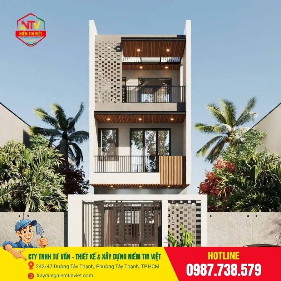 Chi phí xây nhà phố