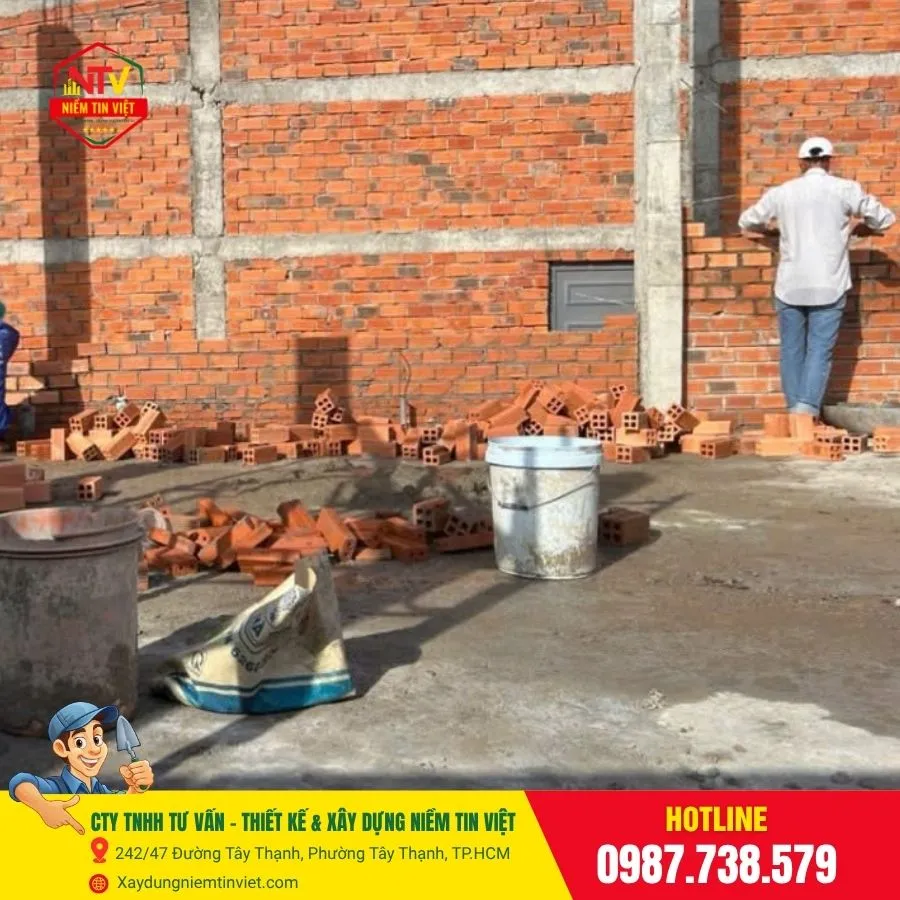 Đơn giá xây nhà phần thô