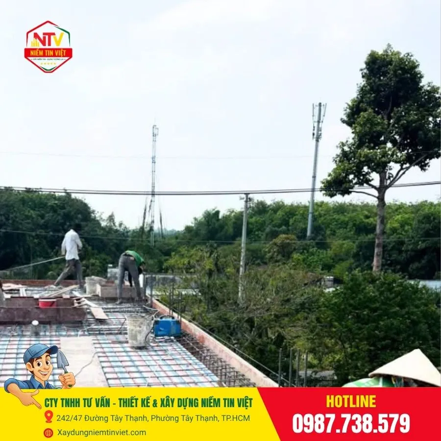 Đơn giá xây nhà phần thô