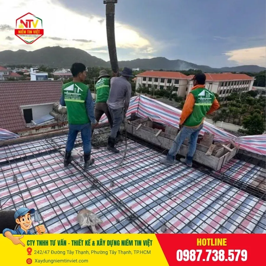 Đơn giá xây nhà phần thô
