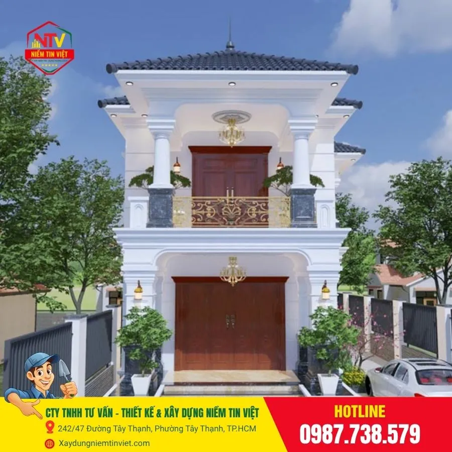 Mẫu nhà 2 tầng đẹp