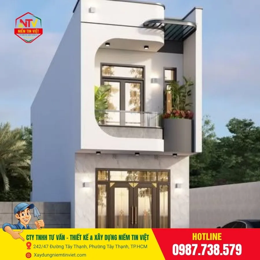 Mẫu nhà 2 tầng đẹp