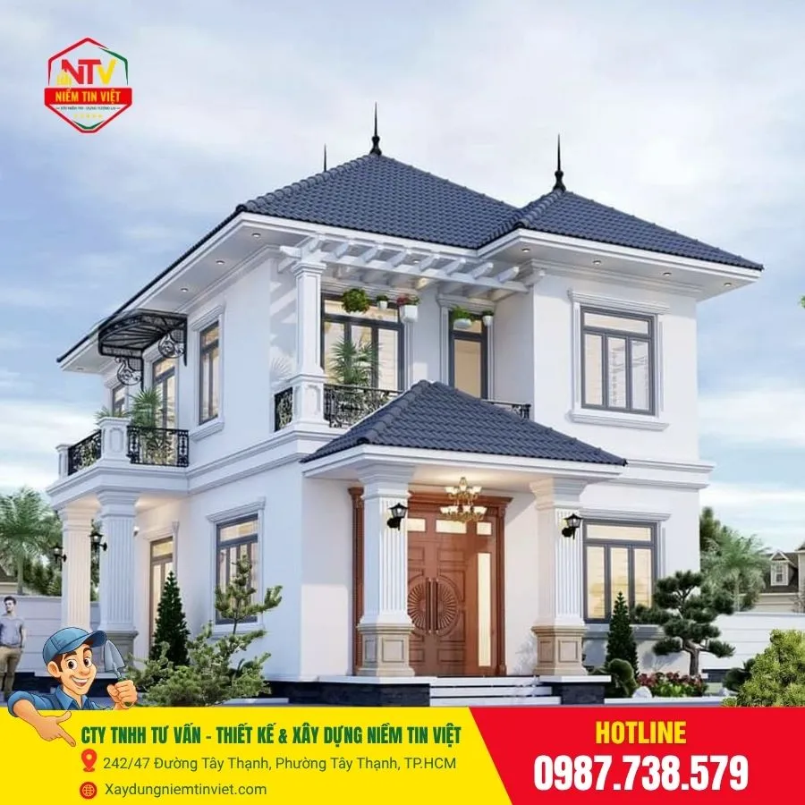 Mẫu nhà 2 tầng đẹp