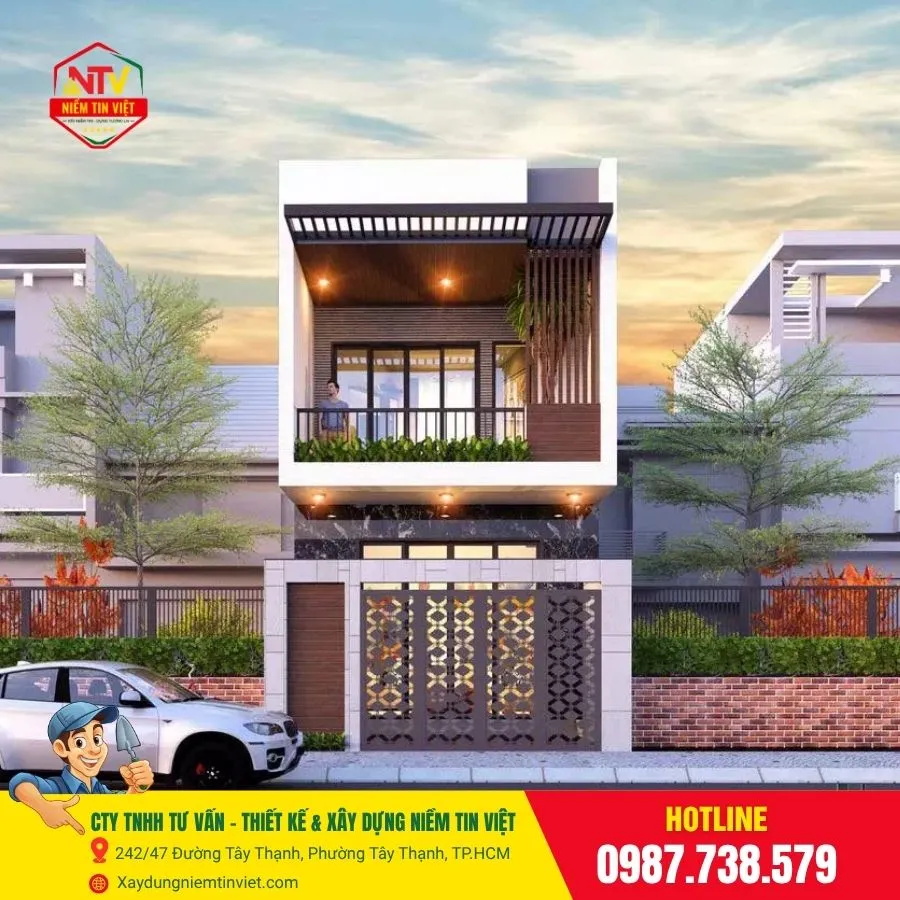 Mẫu nhà 2 tầng đẹp