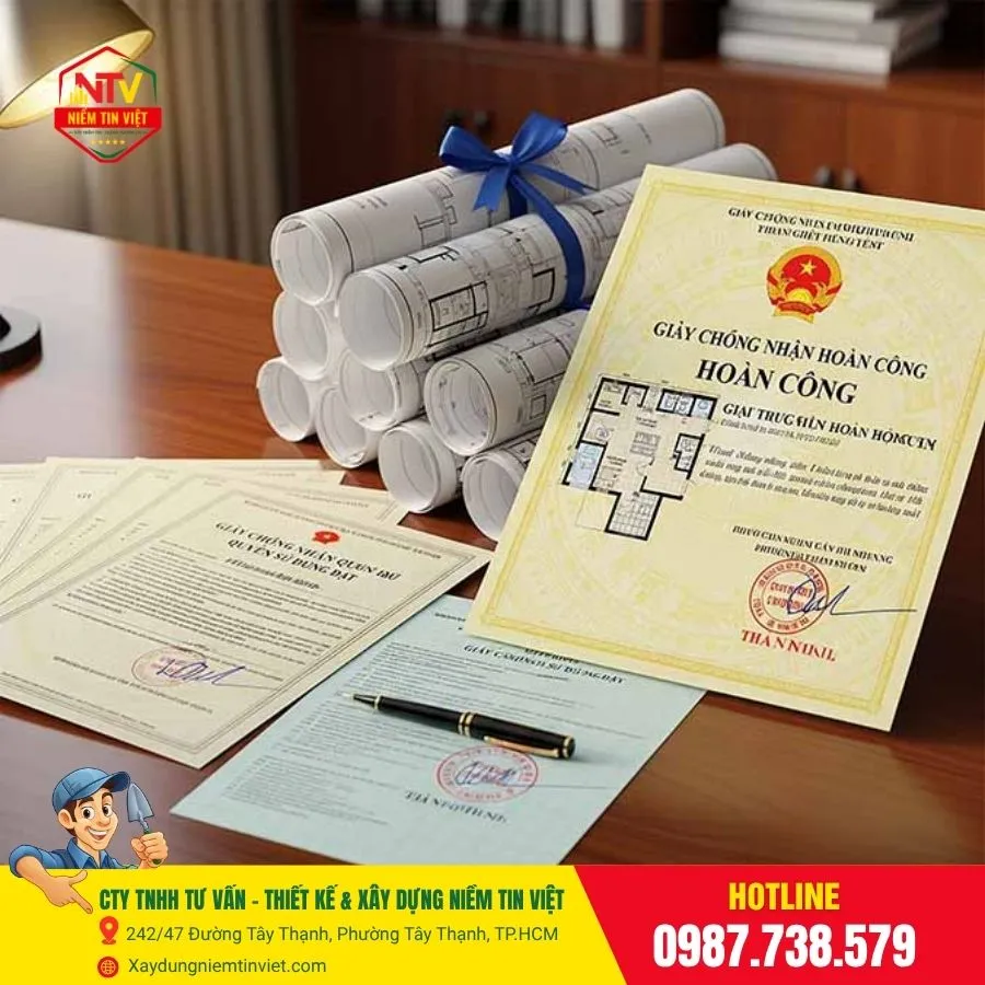 Thủ tục hoàn công nhà ở